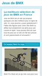 Mobile Screenshot of jeuxdebmx.fr